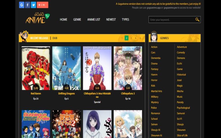 Gogoanime Alternatives To Watch Anime Online For Free [2023]